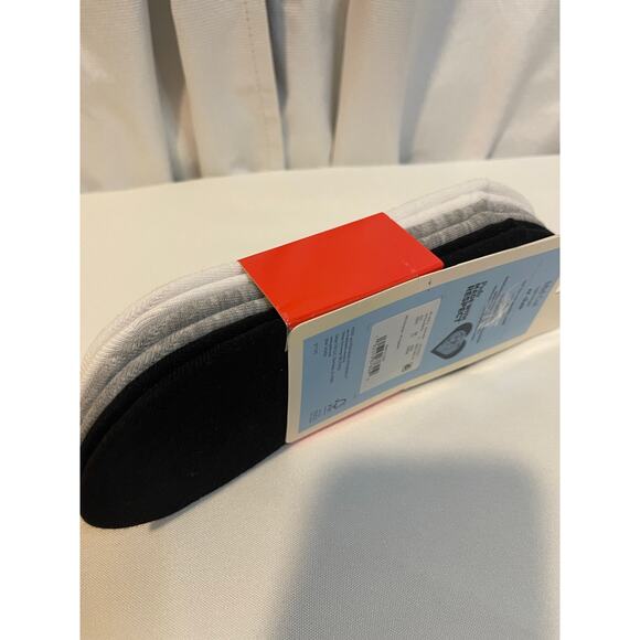 Womans Peds Mid cut light weight no show socks (6 pair) Extended size 8-2 - Picture 2 of 4